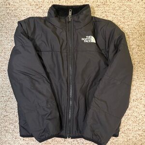 6T North Face Youth Black Winter Jacket